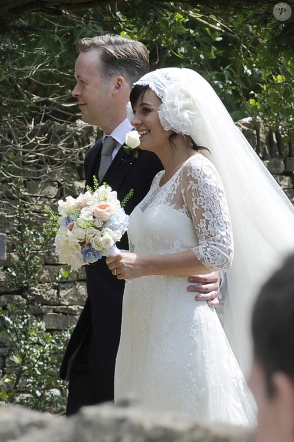 Mariage de Lily Allen et Sam Cooper, le 11 juin 2011.