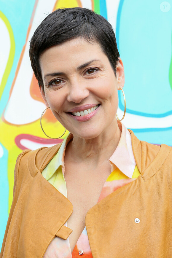 Cristina Cordula lors de l'inauguration du Grand Carnaval brésilien "Sensacional Brasil" au Jardin d'Acclimatation à Paris, le 12 avril 2014.