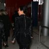 Kim Kardashian arrive à l'aéroport de Roissy-Charles-de-Gaulle, près de Paris. Le 14 avril 2014.