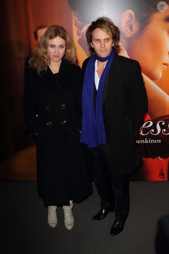 MARINE DELTERME ET FLORIAN ZELLER - AVANT-PREMIERE DU FILM "LA DELICATESSE" A L'UGC NORMANDIE A PARIS13/12/2011 - PARIS