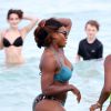 Serena Williams et ses formes profitent de quelques jours de repos du côté de Miami Beach, le 16 avril 2014