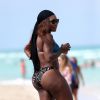 Serena Williams et ses formes profitent de quelques jours de repos du côté de Miami Beach, le 16 avril 2014