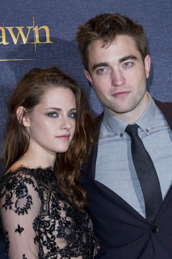 Kristen Stewart et Robert Pattinson à Londres, le 14 novembre 2012.