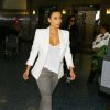 Kim Kardashian à l'aéroport de Miami pour prendre l'avion, le 16 avril 2014