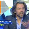 Aymeric Caron sur le plateau de "La semaine des média" (i-Télé). Avril 2014