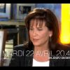 Anne Sinclair dans "Un jour, un destin", présenté par Laurent Delahousse, le 22 avril à 20h45 sur France 2.