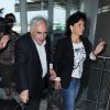 Dominique Strauss-Kahn et Anne Sinclair quittent enfin New York après l'abandon des poursuites, le 3 septembre 2011.
