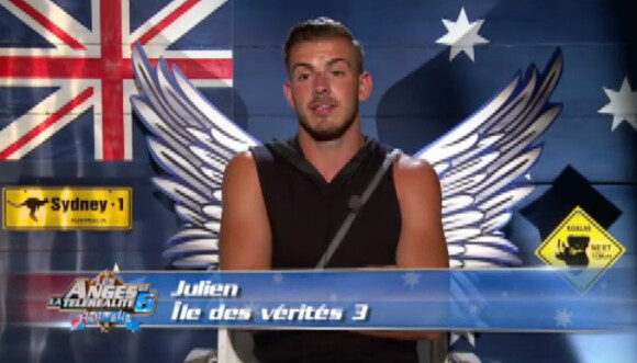 Julien dans Les Anges de la télé-réalité 6, sur NRJ 12 le mercredi 23 avril 2014