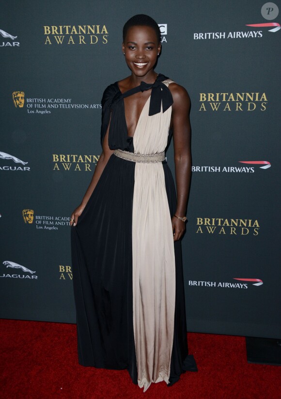 Lupita Nyong'o à la soirée "2013 BAFTA LA Jaguar Britannia Awards" à Beverly Hills, le 9 novembre 2013