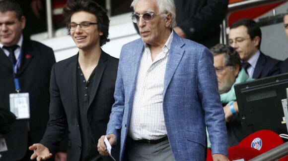PSG - Evian : Gérard Darmon et son fils Jules réunis face à Tatiana Golovin
