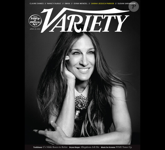 Sarah Jessica Parker photographiée par Yu Tsai pour le numéro Power of Women: New York du magazine Variety.