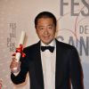 Jia Zhangke - Dîner des lauréats lors du 66eme festival de Cannes le 26 mai 2013
