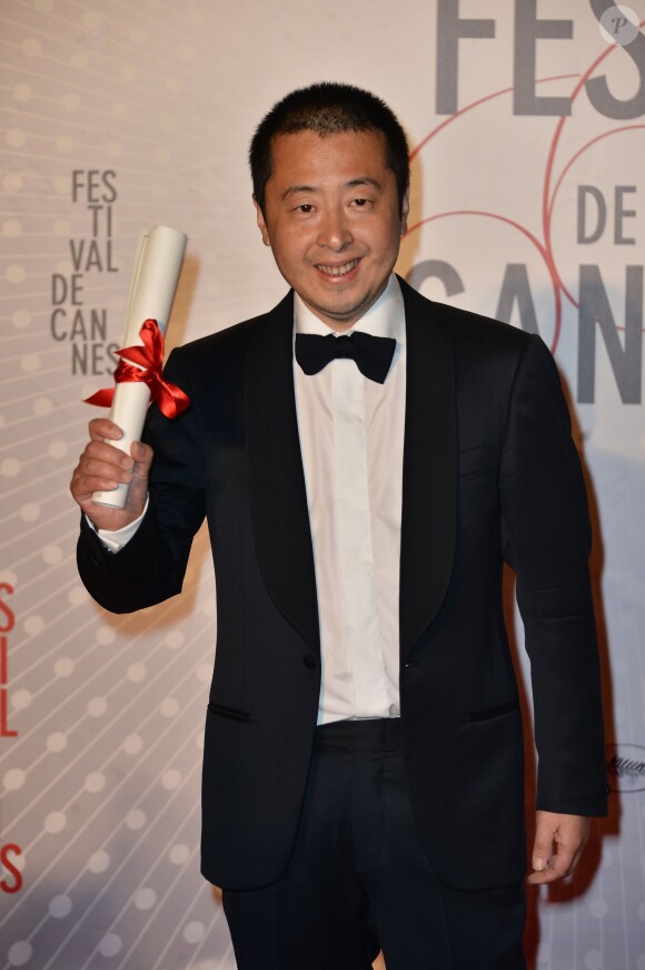 Jia Zhangke - Dîner des lauréats lors du 66eme festival de Cannes le 26 mai 2013