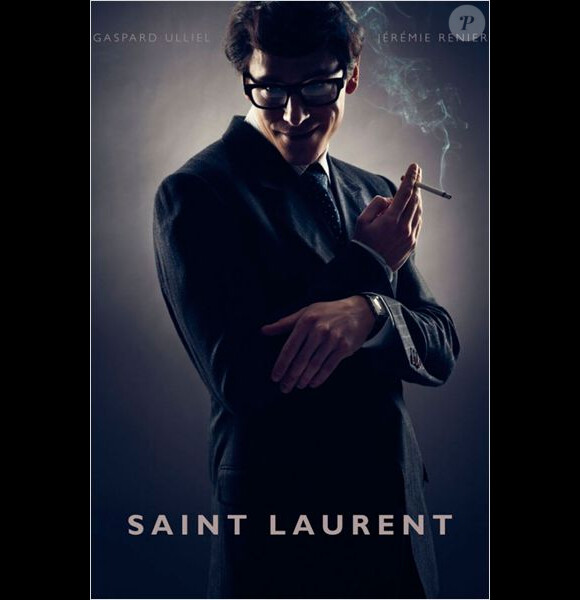 Affiche teaser du biopic Saint-Laurent.