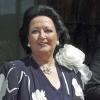 Montserrat Caballé en août 2006 au mariage de sa fille.
