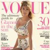 Kate Upton en couverture du magazine Vogue British. Juin 2014.