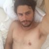 James Franco s'offre un selfie dénudé, le 26 avril 2014.
