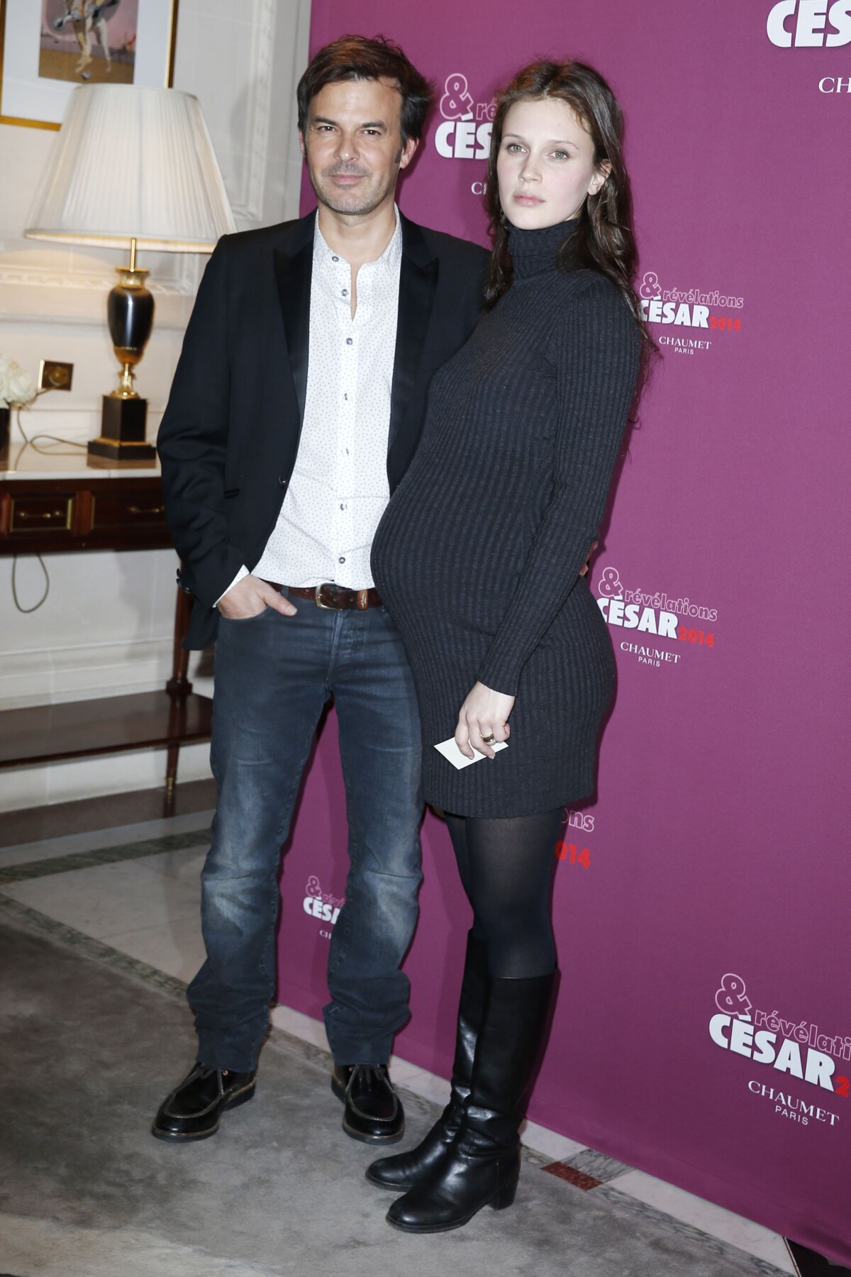 Marine Vacth Et Son Filsnull