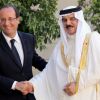 Francois Hollande reçoit le roi du Bahrein Hamad Ben Issa Al Khalifa à Paris, le 23 juillet 2012.
