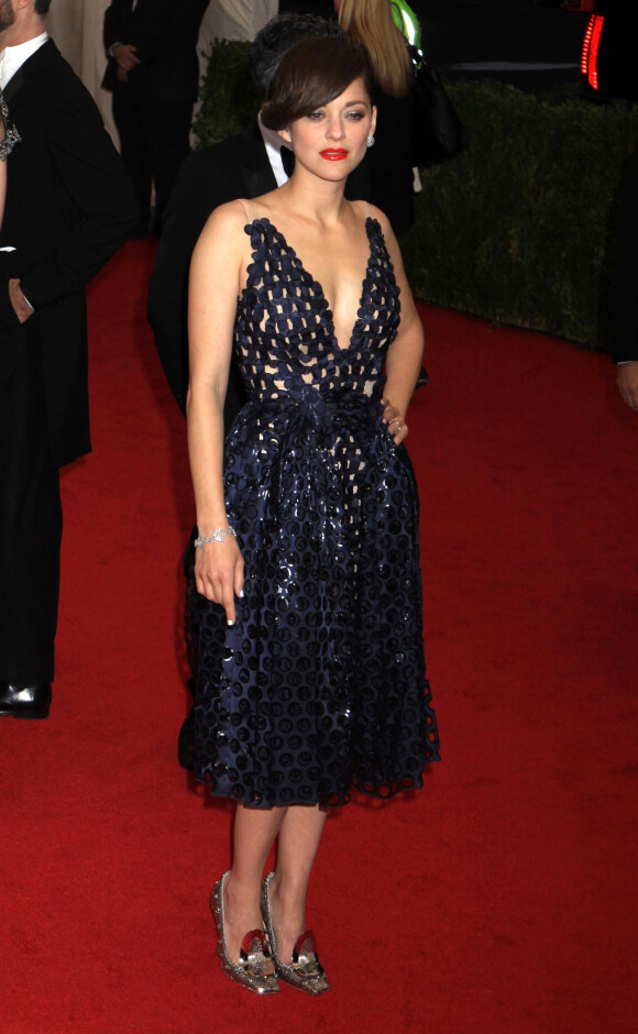 Marion Cotillard à la Soirée du Met Ball / Costume Institute Gala 2014: "Charles James: Beyond Fashion" à New York, le 5 mai 2014.