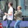 Exclusif - Jennifer Love Hewitt emmène sa fille Autumn chez le pédiatre à Santa Monica, le 22 avril 2014.