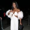 Naomi Campbell arrive au Up and Down pour l'after-party du Met Gala. New York, le 5 mai 2014.