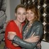 Exclusif - Florence Pernel et Elise Tielrooy - Dédicace du Roman de Elise Tielrooy "Le Bonheur n'est pas un sport de jeune fille" au Restaurant "Le beaucoup" à Paris le 6 mai 2014.