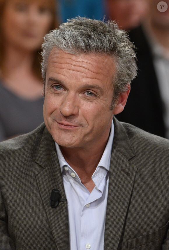 David Brécourt - Enregistrement de l'émission "Vivement Dimanche" diffusée le 11 mai 2014.