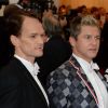 Neil Patrick Harris et son mari David Burtka au Met Gala à New York le 5 mai 2014