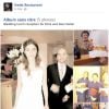 Le restaurant japonais Ikeda accueillait à Londres, le 3 mai 2014, la réception pour le mariage d'Alex Dellal et Elisa Sedanoui, et a publié des images de l'évènement sur sa page Facebook.