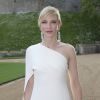 Cate Blanchett posant à son arrivée au château de Windsor, le 13 mai 2014, pour le gala au profit du Royal Marsden Hospital organisé par le prince William et Ralph Lauren.