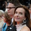 La jurée Carole Bouquet - Montée des marches du film "Grace de Monaco" pour l'ouverture du 67 ème Festival du film de Cannes le 14 mai 2014