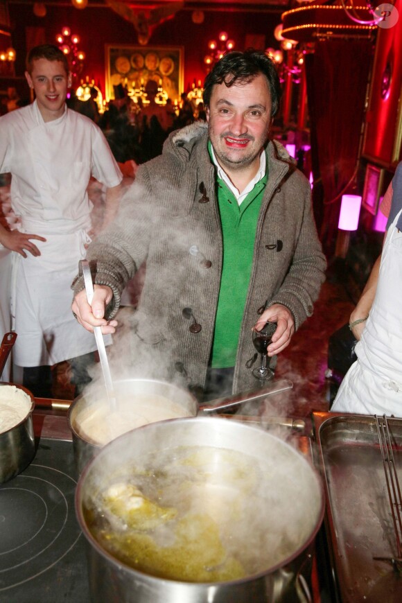 Yves Camdeborde lors e la soirée du Prix Fooding 2014 au 'Cirque d'hiver' à Paris, le 25 novembre 2013