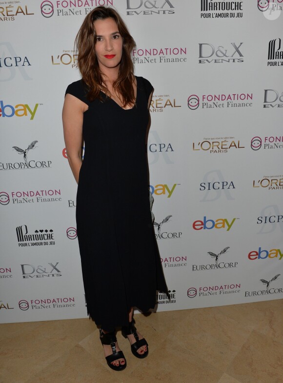 Charlotte Gabris lors de la 4ème édition du Gala "PlaNet Finance" au Carlton lors du 67ème festival international du film de Cannes le 15 mai 2014