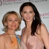 Karine Ellena-Partouche et Frédérique Bel lors de la 4ème édition du Gala "PlaNet Finance" au Carlton lors du 67ème festival international du film de Cannes le 15 mai 2014