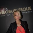 Caroline Receveur à l'hôtel Vernet à Paris le 20 mars 2014.