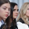 Adèle Exarchopoulos et Jennifer Connelly - Défilé Croisière Louis Vuitton sur la place du Palais Princier à Monte Carlo, Monaco, le 17 mai 2014.