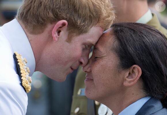 Le prince Harry en Italie le 18 mai 2014 pour les commémorations du 70e anniversaire de la bataille de Monte Cassino (Seconde Guerre mondiale).