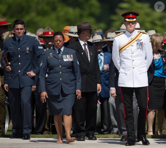 Le prince Harry en Italie le 18 mai 2014 pour les commémorations du 70e anniversaire de la bataille de Monte Cassino (Seconde Guerre mondiale).