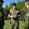 Le prince Harry lors d'un exercice militaire à Sangaste, en Estonie, le 17 mai 2014