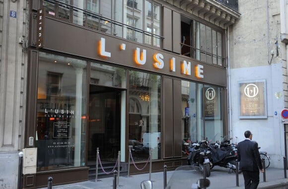 L'usine, club de sport du 2e arrondissement fréquenté par Kim Kardashian et Kanye West. Paris, le 19 mai 2014.