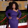 Oprah Winfrey lors des 20e Annual Screen Actors Guild Awards au Shrine Auditorium de Los Angeles, le 18 janvier 2014