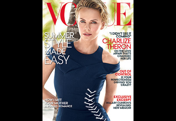 Charlize Theron en couverture de Vogue US du mois de juin 2014