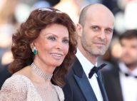 Cannes 2014 : Sophia Loren, 79 ans, brille de mille feux au bras de son fils