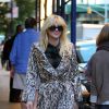 Courtney Love se promène dans les rues de New York, le 23 septembre 2013. 