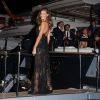 Irina Shayk assiste à la soirée organisée par Roberto Cavalli, sur le yacht Sirocco Douglas. Cannes, le 21 mai 2014.