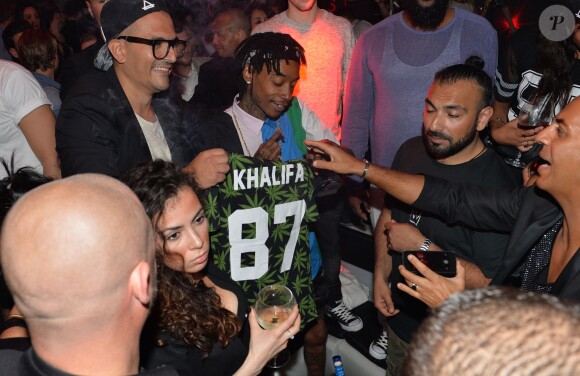 Wiz Khalifa au VIP Room à Cannes, le 20 mai 2014.