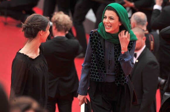 Leila Hatami - Montée des marches du film "Jimmy's Hall" lors du 67e Festival du film de Cannes le 22 mai 2014
