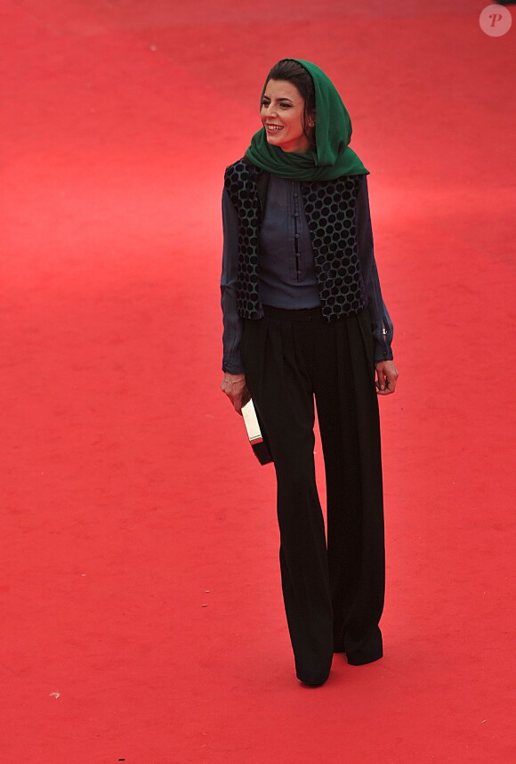 Leila Hatami - Montée des marches du film "Jimmy's Hall" lors du 67e Festival du film de Cannes le 22 mai 2014