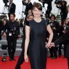 Marianne Denicourt - Montée des marches du film "Jimmy's Hall" lors du 67e Festival du film de Cannes le 22 mai 2014